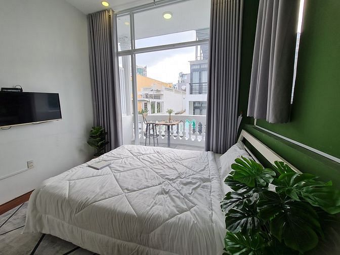 Hình ảnh Cho Thuê Căn Hộ STUDIO BAN CÔNG LỚN ngay trung tâm QUẬN 1