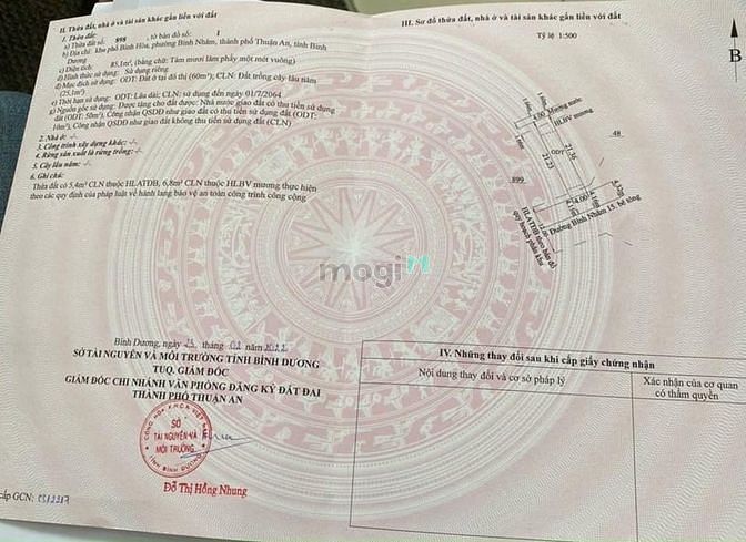 Hình ảnh Đất bán măt tiền bình nhâm 15 - đường xe tải tới đất