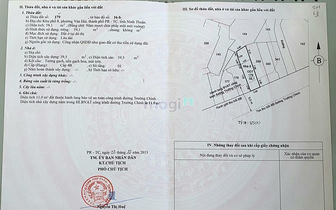 Hình ảnh Nhà mặt tiền đường trường chinh 59m2 sổ hồng thổ cư