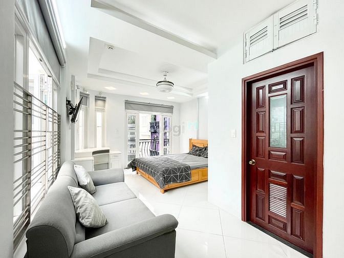 Hình ảnh Mb6623 nạp rút nhanh chóng cho thuê Studio bếp xa giường, ban công lớn gần phố BÙI VIỆN