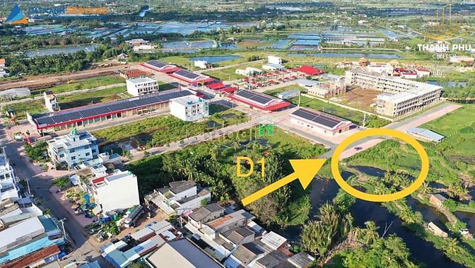 Hình ảnh Bán Nền Đất Mặt Tiền Chợ Thạnh Phú Cổng Sau Trường Học Cấp 2