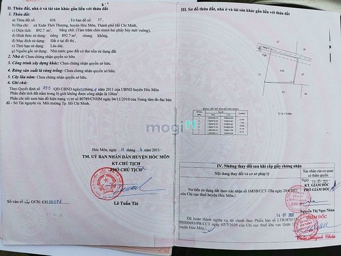 Hình ảnh Hóc Môn, Bán đất Kho xưởng, Phan Văn Hớn, KV 30x30m, Chỉ 24 tỷ