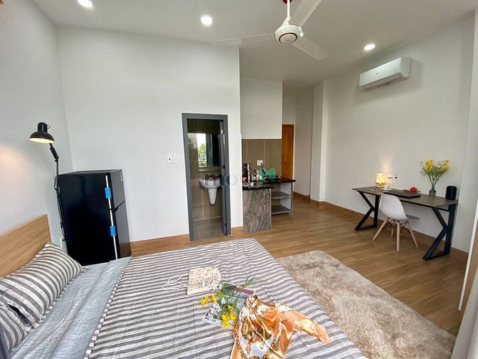 Hình ảnh Cho Thuê Căn Hộ Studio 30m2 Tân Bình, Ngay gần CV Hoàng Văn Thụ,..