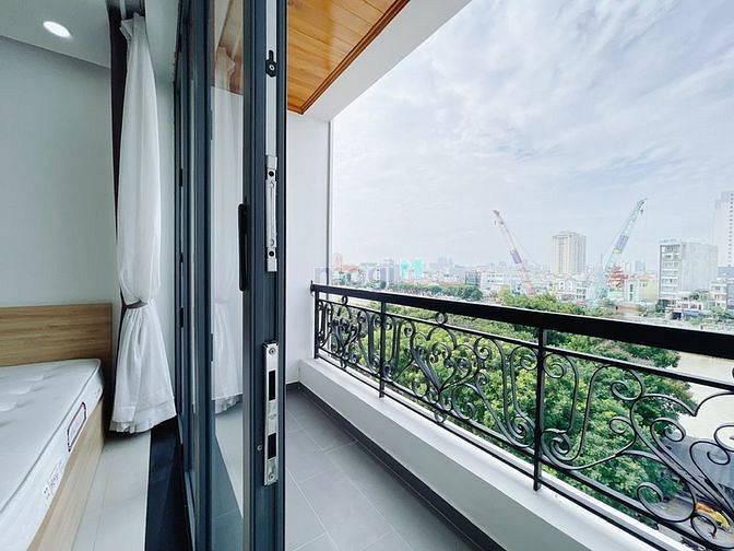 Hình ảnh Căn Hộ Dạng 1PN Ban Công , Full Nội Thất , Quận 4