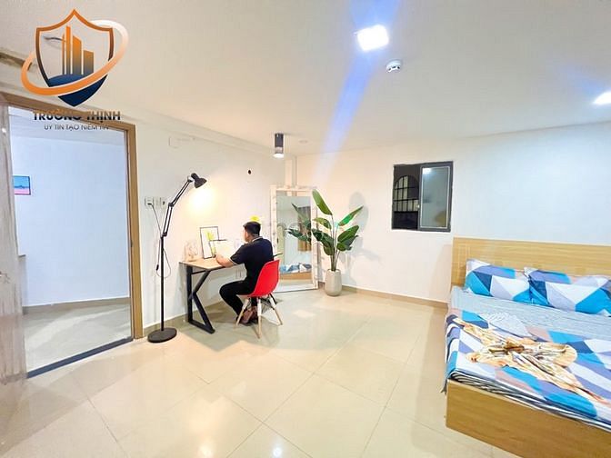 Hình ảnh Cho thuê CHDV 1-2PN Full nội thất ngay vòng xoay Lăng Cha Cả_Tân Bình