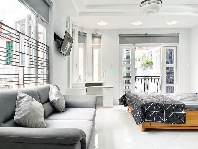 Hình ảnh Mb6623 nạp rút nhanh chóng Studio Full nội thất, ban công lớn, gần ĐINH ĐỘC LẬP, BÙI VIỆN