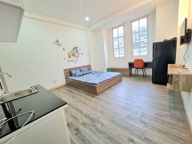 Hình ảnh Cho Thuê Căn Hộ Cách mạng Tháng 8 30m2 Ngay Võ Thành Trang Tân Bình.
