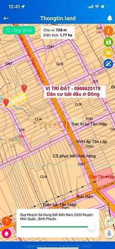 Hình ảnh 🎉🎉 Bán 1,7 hecta đất cao su Hớn Quản giá Rẻ nhất thị trường