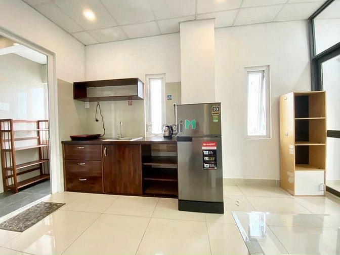 Hình ảnh 1PN riêng - Full nội thất - Ban công - Nguyễn Khoái Q4
