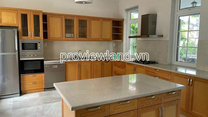 Hình ảnh Cho thuê biệt thự Kim Sơn Thảo Điền, 700m2 đất, hồ bơi + sân vườn, 5PN