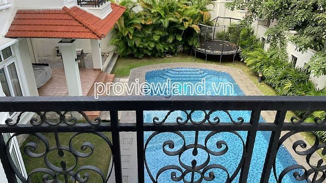 Hình ảnh Cho thuê biệt thự Kim Sơn Thảo Điền, 700m2 đất, hồ bơi + sân vườn, 5PN