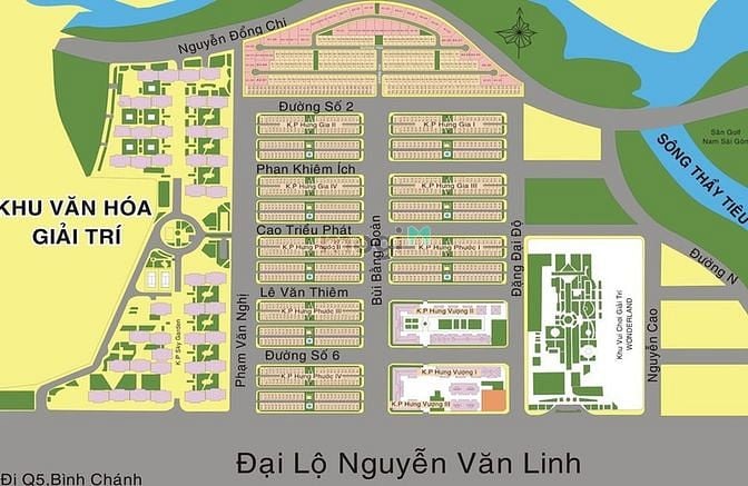Hình ảnh Bán lô đất Hưng Gia Phú Mỹ Hưng ( Cạnh Sky Garden) 6x18.5m-Giá 22.5 tỷ