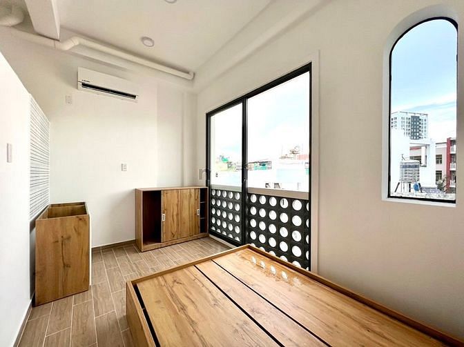 Hình ảnh CHDV Studio-Full nội thất-Cửa sổ to-Toà nhà thằng máy-Giảm 200k