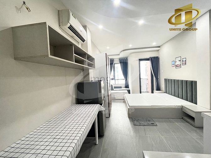 Hình ảnh Studio ban công thoáng mát nội thất cao cấp gần sân bay