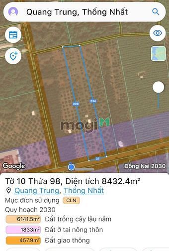 Hình ảnh Bân đất 3 mặt tiền Quang trung thống nhất Đồng Nai