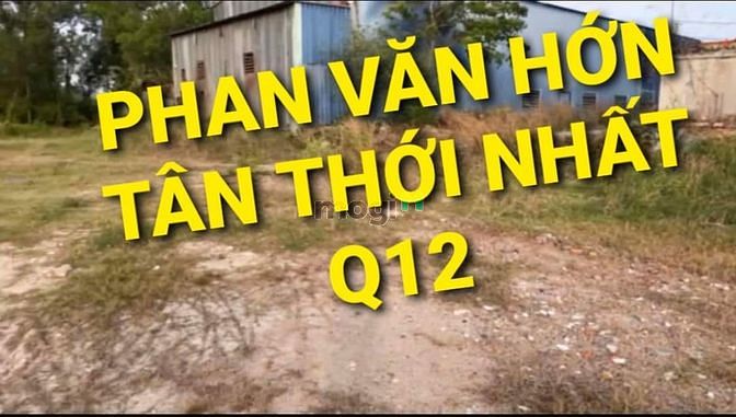 Hình ảnh ( CỰC SỐC )Trên10TR/M2 ĐẤT mặt tiền Phan Văn Hớn Tân Thới Nhất Quận 12