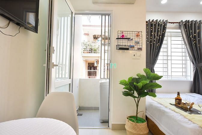 Hình ảnh Studio ban công thoáng mát cao cấp ngay chợ Bà Chiểu