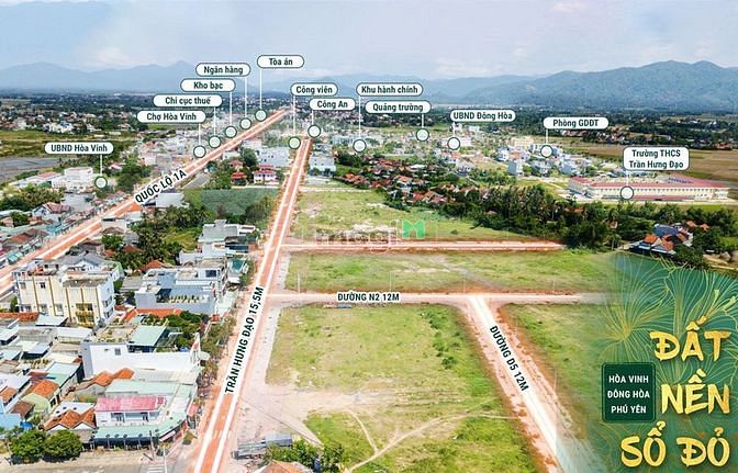 Hình ảnh Kdc Hòa Vinh - Đất nền ven biển Phú Yên - TT 4 đợt, Ck 10% chỉ 630tr