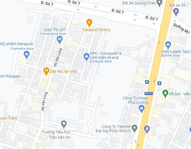 Hình ảnh 90m2 Đất hẻm xe tải thông Hồ Văn Long, gần Khu công nghiệp Vĩnh Lộc