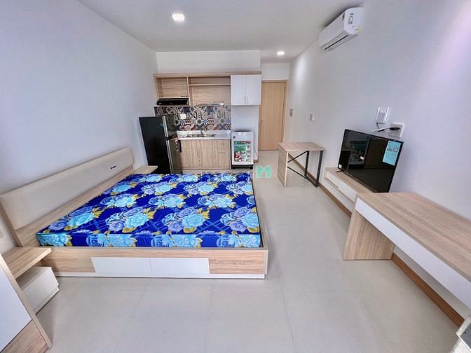 Hình ảnh Studio Bình Thạnh đầy đủ tiện nghi ngay gần Hutech, Văn Lang