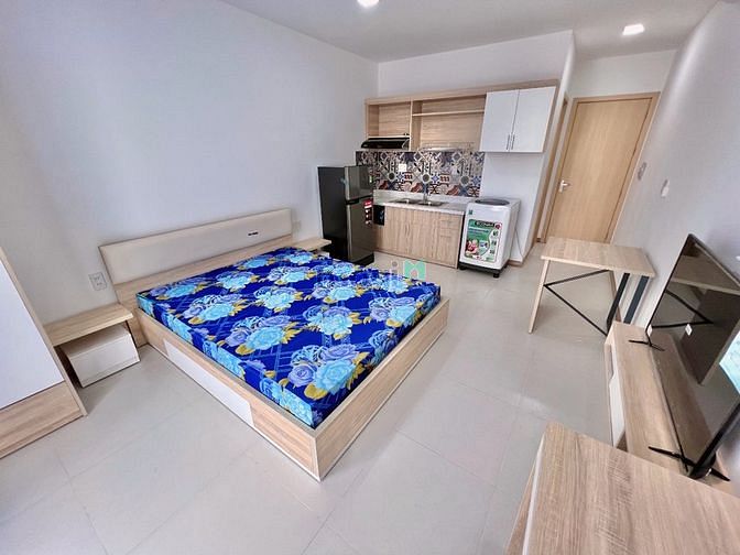 Hình ảnh Studio Bình Thạnh đầy đủ tiện nghi ngay gần Hutech, Văn Lang