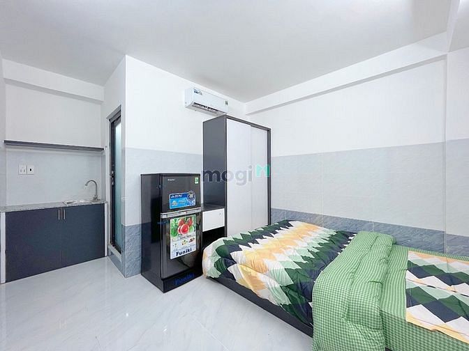 Hình ảnh Căn Hộ Studio Full Nội Thất Decor Siêu Xinh - Cửa Sổ 25m2 - Giá Rẻ