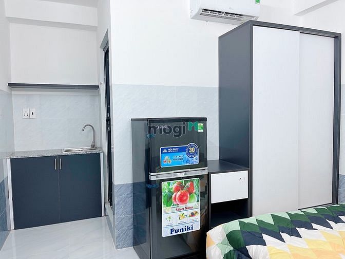 Hình ảnh Căn Hộ Studio Full Nội Thất Decor Siêu Xinh - Cửa Sổ 25m2 - Giá Rẻ