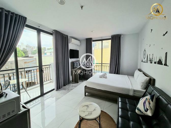 Hình ảnh CHDV Balcon Full Nội Thất Gần CV Lê Văn Tám, Võ Thị Sáu Q3