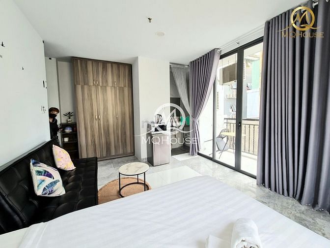 Hình ảnh CHDV Balcon Full Nội Thất Gần CV Lê Văn Tám, Võ Thị Sáu Q3