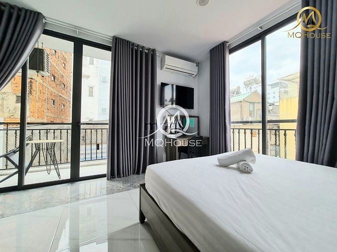 Hình ảnh Studio 2 ban công siêu đẹp ngay Võ Thị Sáu Q3