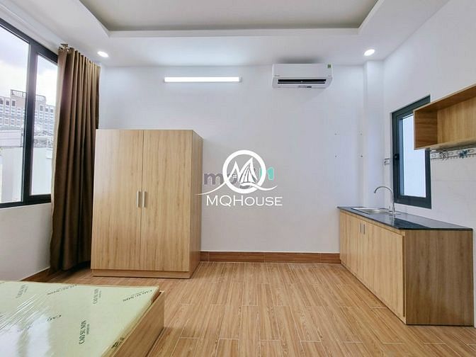Hình ảnh Studio 2 cửa sổ bao thoáng ngay q1
