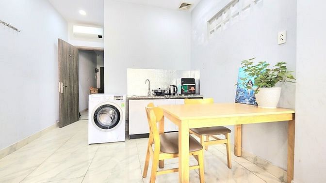 Hình ảnh studio gần sân bay ngay Hồng Hà Máy giặt riêng