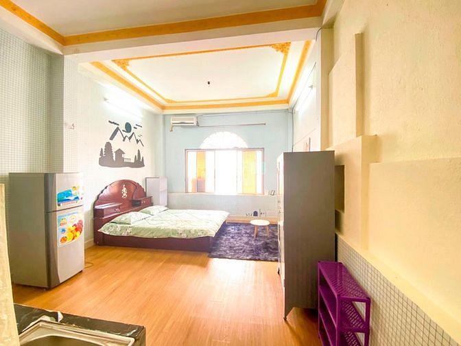 Hình ảnh Phòng cao cấp FULL nội thất, Máy giặt riêng giờ tự do