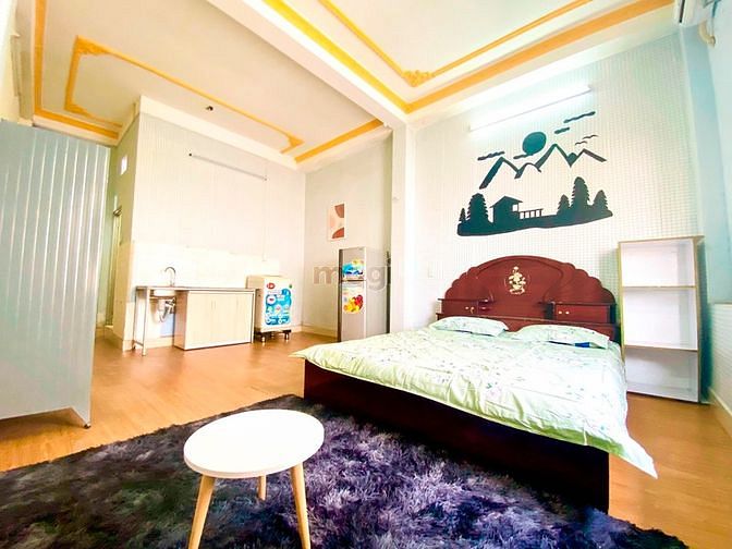 Hình ảnh Phòng cao cấp FULL nội thất, Máy giặt riêng giờ tự do