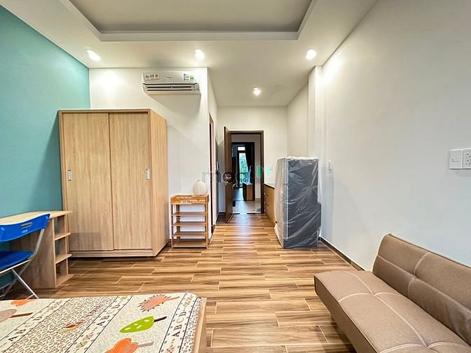 Hình ảnh Studio Tân Bình cửa sổ thoáng đầy đủ tiện nghi