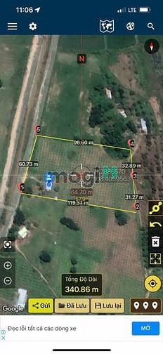 Hình ảnh 6sào đất Bình Thuận, sau KCN, 60m mt oto, cách cao tốc 4km, chỉ 1,3tỷ