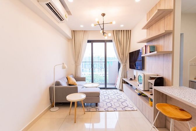 Hình ảnh Bán nhanh 1pn , view ngoại khu , 53m2 full nội thất.