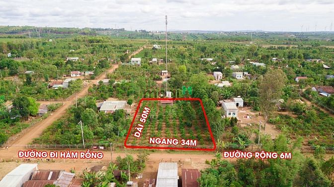 Hình ảnh Đất xã Ia Kênh, mặt tiền làng, ngay gần QL 19. đất thổ cư ngang 19m