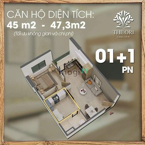 Hình ảnh căn HỘ Ori Garden chỉ 500tr sở hữu ngay 80m2