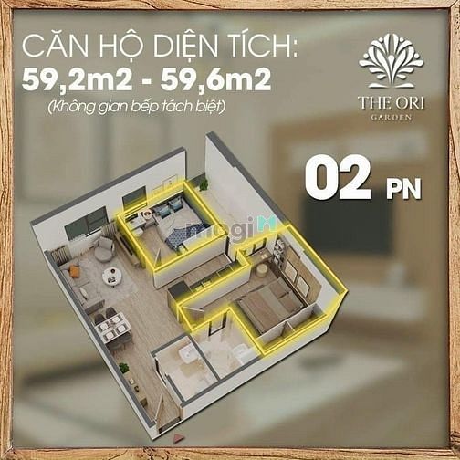 Hình ảnh căn HỘ Ori Garden chỉ 500tr sở hữu ngay 80m2