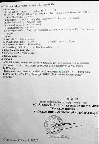 Hình ảnh Bán nhà cấp 4 hẻm xe hơi 182 Hồ Văn Long ,BHH B , Bình Tân