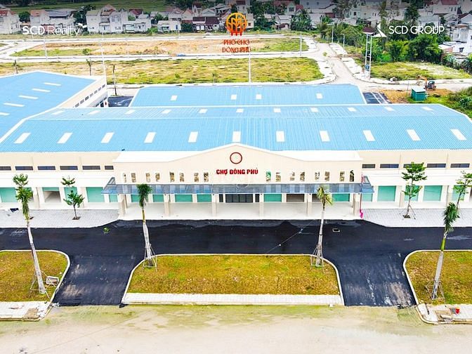 Hình ảnh lô GÓc ngã 4 ngay chợ Đông Phú 850tr 190m2