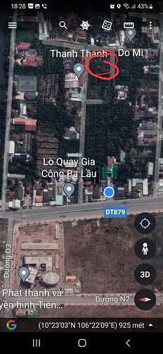 Hình ảnh Bán gấp 01 công đất 1000m2 (Đối diện Quảng Trường Tỉnh Tiền Giang)
