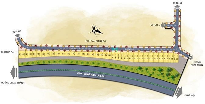 Hình ảnh Đất nền đấu giá dự án Duyên Hải Garden, TP. Lào Cai