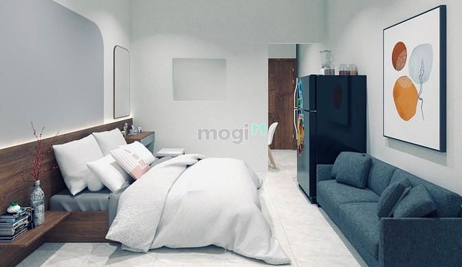 Hình ảnh Căn Hộ Mini 1PN Vách Ngắn Tách Bếp Full Nội Thất Cao Cấp 🔥