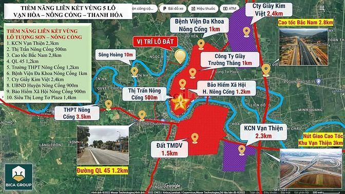 Hình ảnh Bán đất cách thị trấn Nông Cống 5 phút đi xe