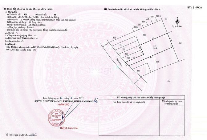 Hình ảnh Cần bán đất nền Bảo Lộc full thổ cư view hồ + núi giá chỉ từ 5tr/m2