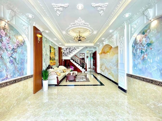 Hình ảnh Bán nhà tân cổ điển ĐS3 KDC Hồng Loan