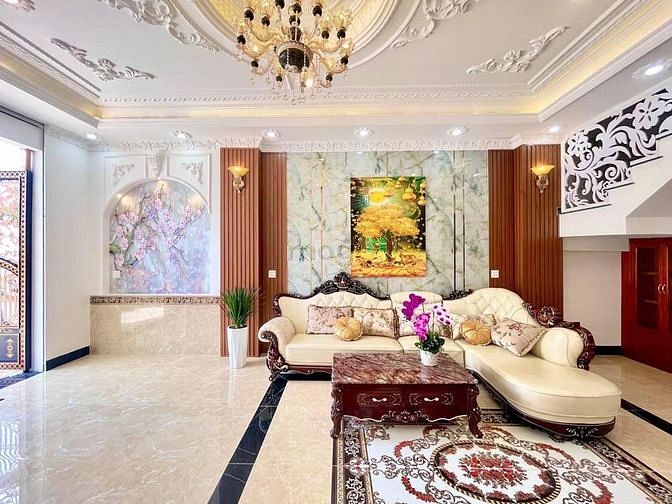 Hình ảnh Bán nhà tân cổ điển ĐS3 KDC Hồng Loan