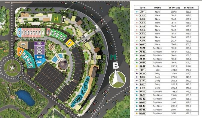 Hình ảnh Shophouse Sunshine City căn góc 3 mặt tiền đẹp nhất dự án, 250tr/m2